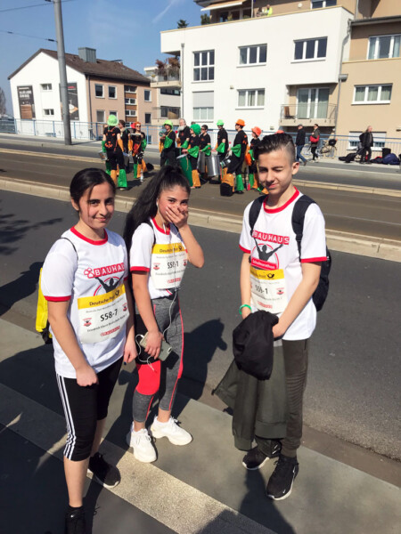 Teilnahme am Schulmarathon in Bonn von SchülerInnen unserer Friedrich-Ebert-Schule Hürth